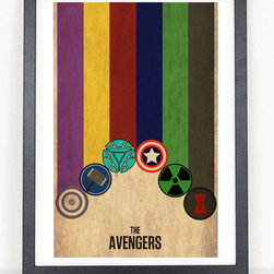 The Avengers Minimalist Poster - Prints And Posters