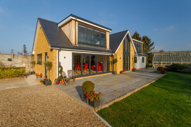 Photo of a medium sized contemporary home in Kent.