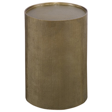 Uttermost Adrina Drum Accent Table 25114
