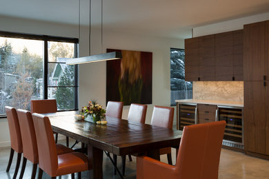Inspiration for a contemporary home design remodel in Other