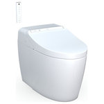 Toto - Toto Washlet G450 Integrated Smart Toilet 1.0GPF and 0.8 GPF - The WASHLET G450 a smart toilet and a convenient compact design. The TORNADO FLUSH system uses an efficient 1.0 or 0.8 GPF. Complete with our CEFIONTECT ion barrier glaze. The G450 minimizes debris from sticking to ceramic surfaces, keeping your toilet cleaner, longer.