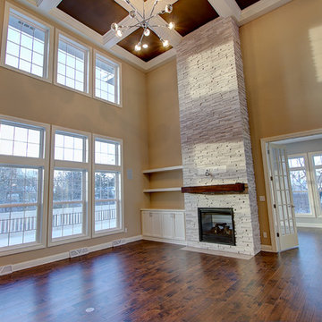 Brookfield Custom 2-Story Living Room
