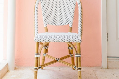 Sika Design Sofie Chair - White with Cappuccino Dots