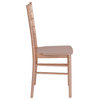 HERCULES Series Resin Stacking Chiavari Chair, Rose Gold