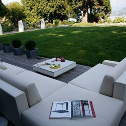 One Outdoor Sofa Table by Serralunga - Outdoor Sofas