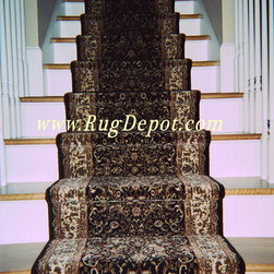 Central Oriental Infinity - Area Rugs
