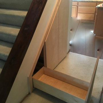 Full-Extension, 30” deep Custom Glide-Out Tray