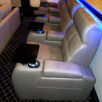 Frisco, TX Home Theater Seating, Palliser "Indianapolis" Theater chairs