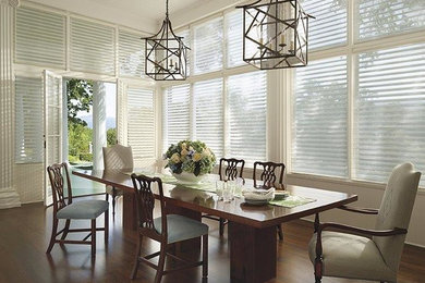Inspiration for a transitional dining room remodel in Phoenix