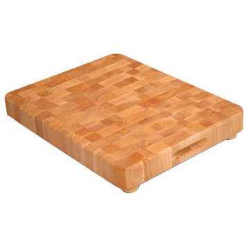 End Grain Chopping Block With Feet