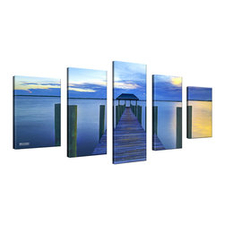 Ready2HangArt - Ready2HangArt Bruce Bain 'Refuge' 5-piece Set Canvas Wall Art - Prints And Posters