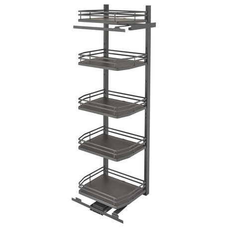 Solid Surface Swing Out Pantry for Tall Pantry Cabinets, 22.06"