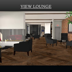 Custom Peninsula Fireplace - Davidoff Cigar Lounge - Products