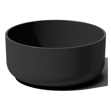 Pure Series Kona Bowl 14" Planter, Black