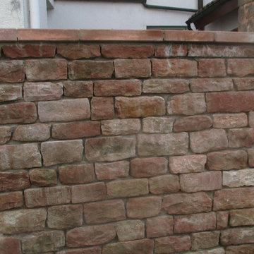 Sandsteinmauer