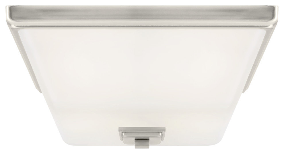 Sea Gull Ellis Harper 2-Light Ceiling Flush Mount 7513702-962, Brushed ...