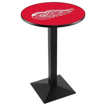 Detroit Red Wings Pub Table, 36"x36"