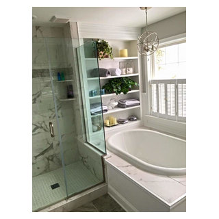 Beautiful Bathroom Remodel in Pennsylvania - Transitional - Bathroom ...