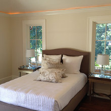 gray bedroom