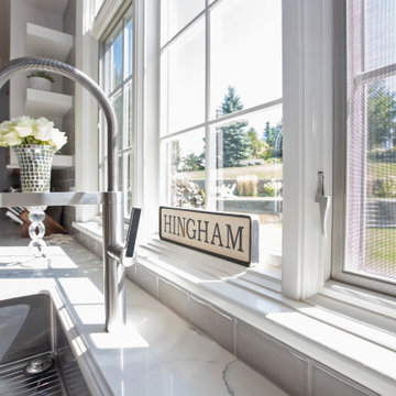 Bright Modern Kitchen in Hingham
