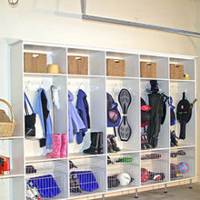 Garage Functional Mudroom