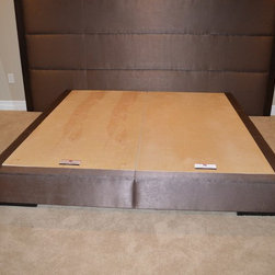Custom Platform Bed w/ Headboard - Headboards
