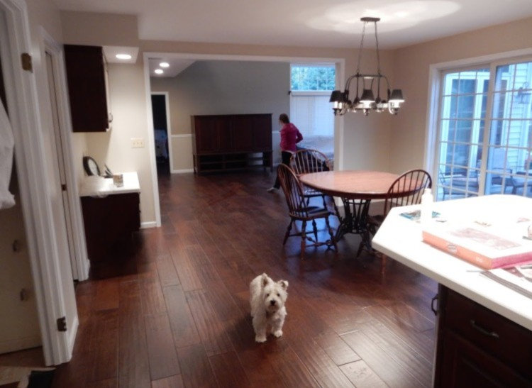 Webster, NY Home featuring Hallmark Hardwood