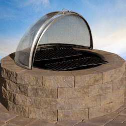 Cambridge Pre-Packaged Olde English Square Fire Pit Kit - Fire Pits