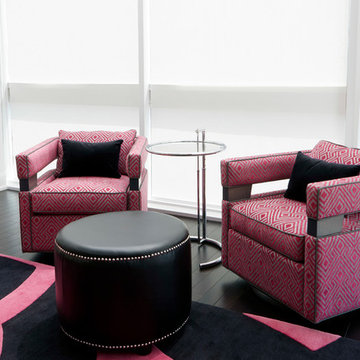 An interpretation of a New York -style penthouse in mid-town Toronto