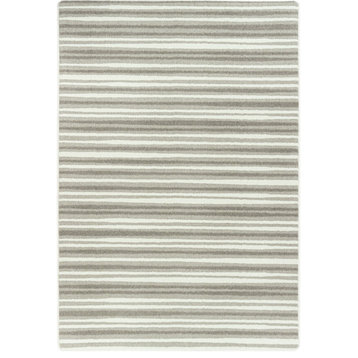 Between the Lines 7'8" x 10'9" area rug in color Linen