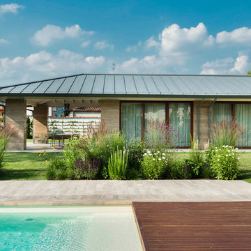 Villa con giardino