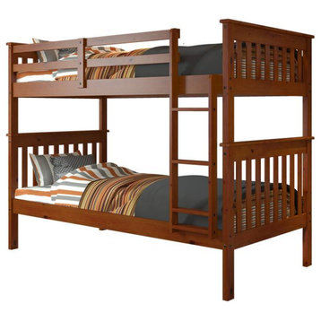 Twin/Twin Mission Bunk Bed