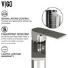 VIGO Concreto Stone Rectangular Vessel Bathroom Sink