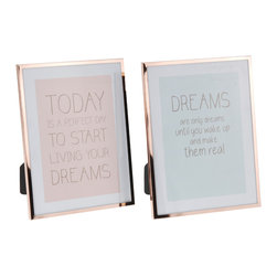 5" x 7" Copper Photo Frame - Products