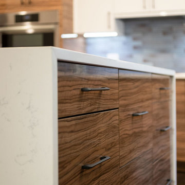 Tiger Stripe Kitchen Cabinets