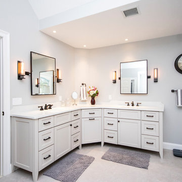 Rustic Elegance Master Bathroom Suite