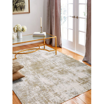 Bashian Gwenevere Area Rug Cre/Gold 1'6" X 1'6" Swatch