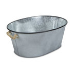 Galvanized Metal Oval Bucket