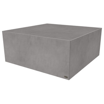 Box Concrete Table, Charcoal