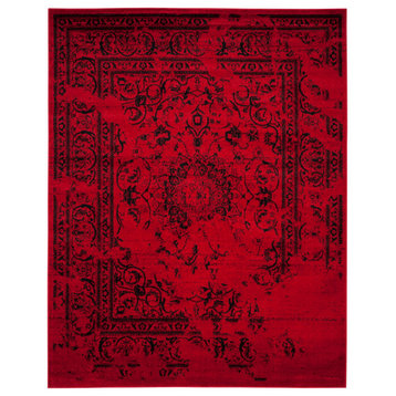 Safavieh Adirondack Collection ADR101 Rug, Red/Black, 9'x12'