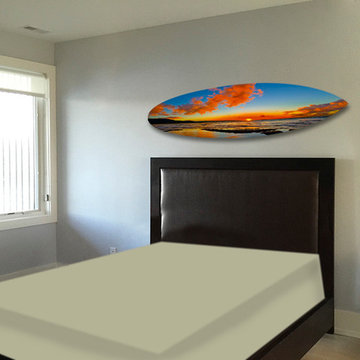Aaron Chang Fine Art: Bedroom: Dragon Cloud Surfboard