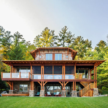 East meets West in the Adirondacks