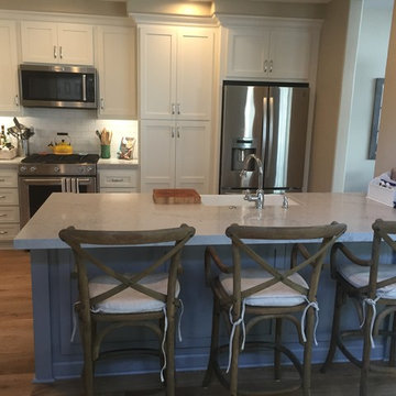 Newport Beach Town House Kitchen