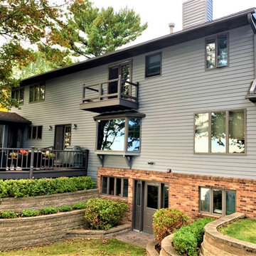 Kate's LeafGuard® Brand Gutter Project in Amery, WI
