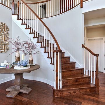Natural Elements in a Traditional Style Home