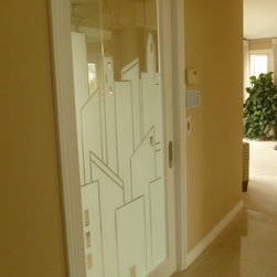 Interior decorative glass doors - Interior Doors