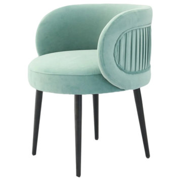 Zena Modern Teal Accent Chair