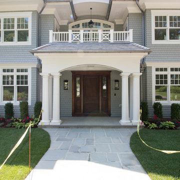 House at Riverside CT Exterior Trim and Siding Interior Trim and Installations