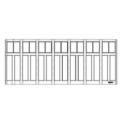 Craftsman Horizontal Garage Door Design - Products