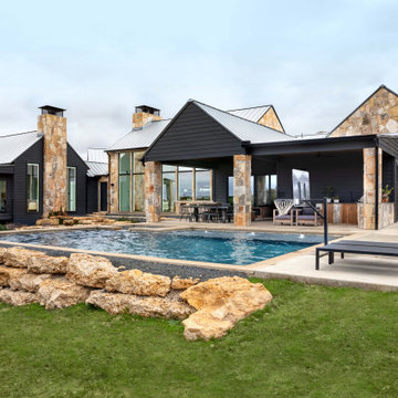 Modern Homestead Backyard